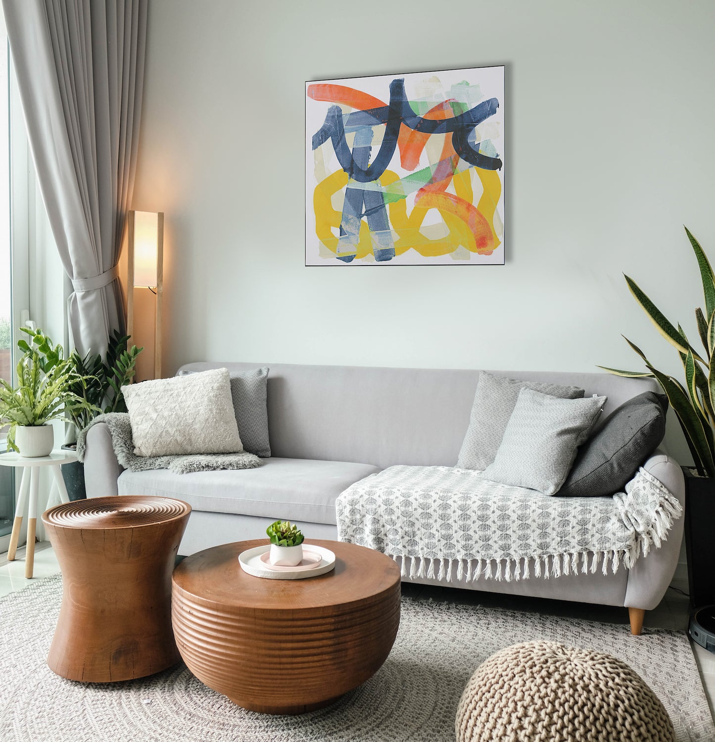 40 x 40 Abstract Wall Art