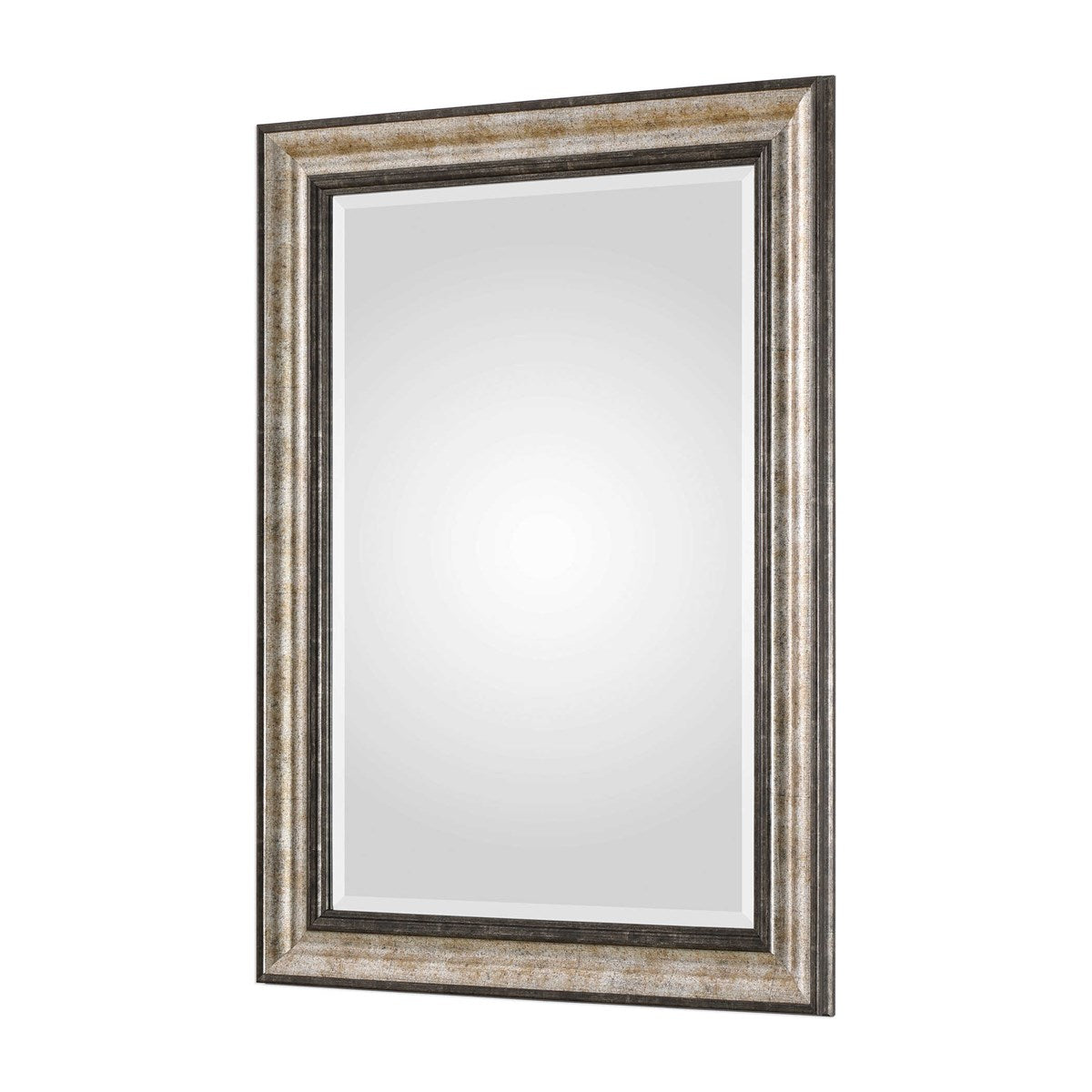 Angled mirror view.