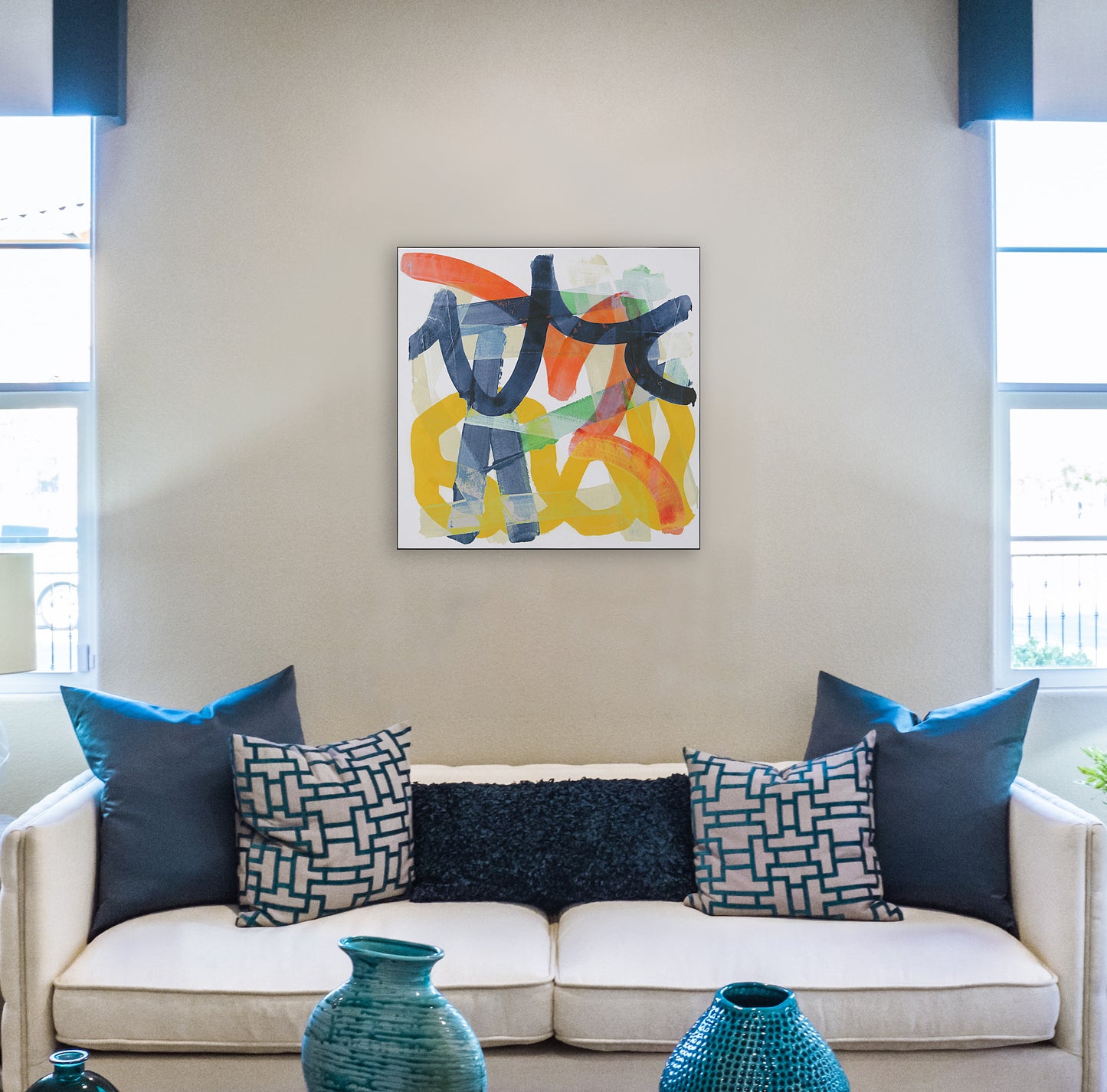 40 x 40 Abstract Wall Art