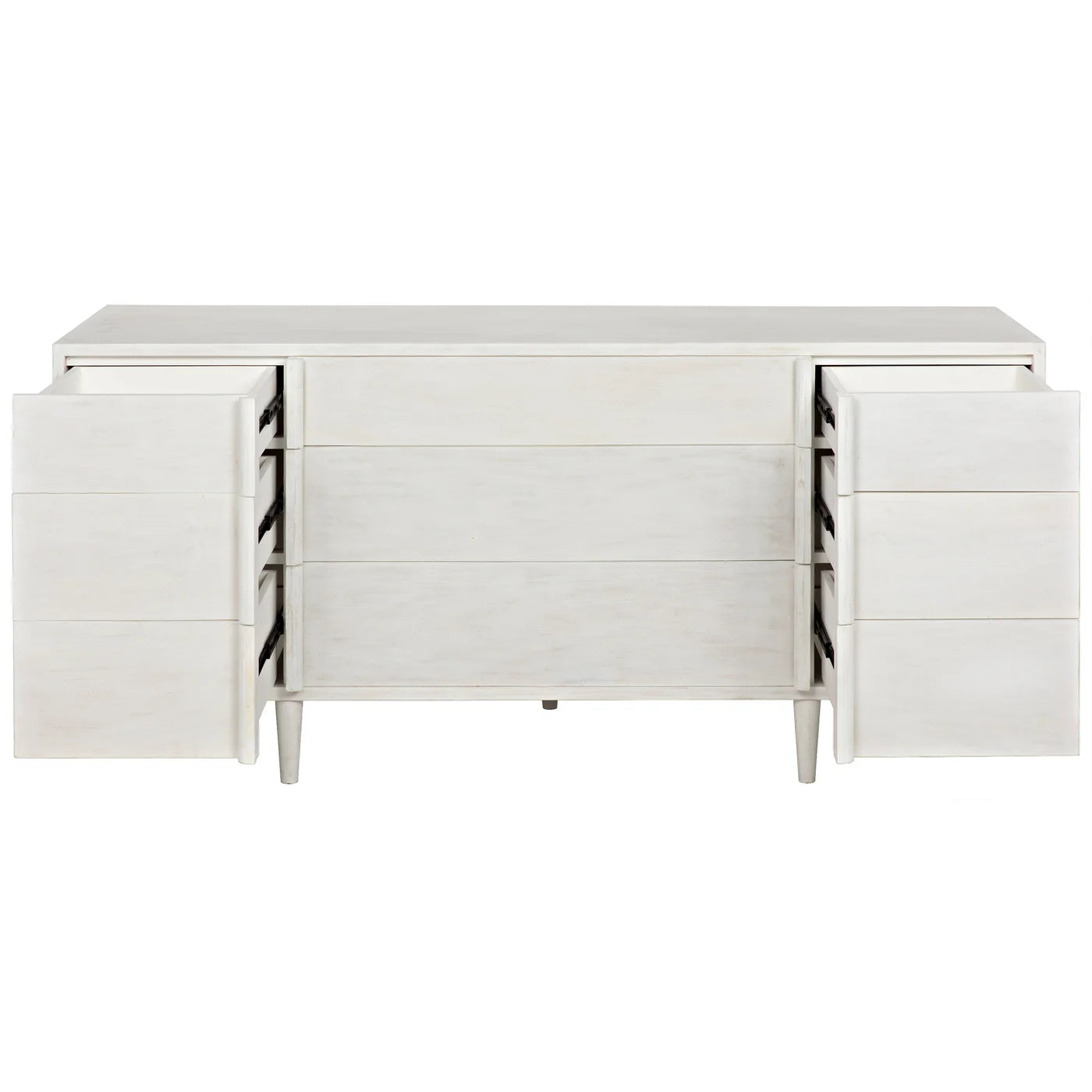 9 drawer contemporary 72x24x33h