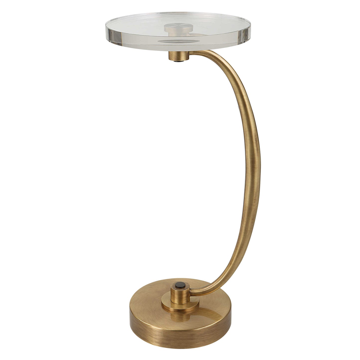 Gold Accent Table Acrylic.