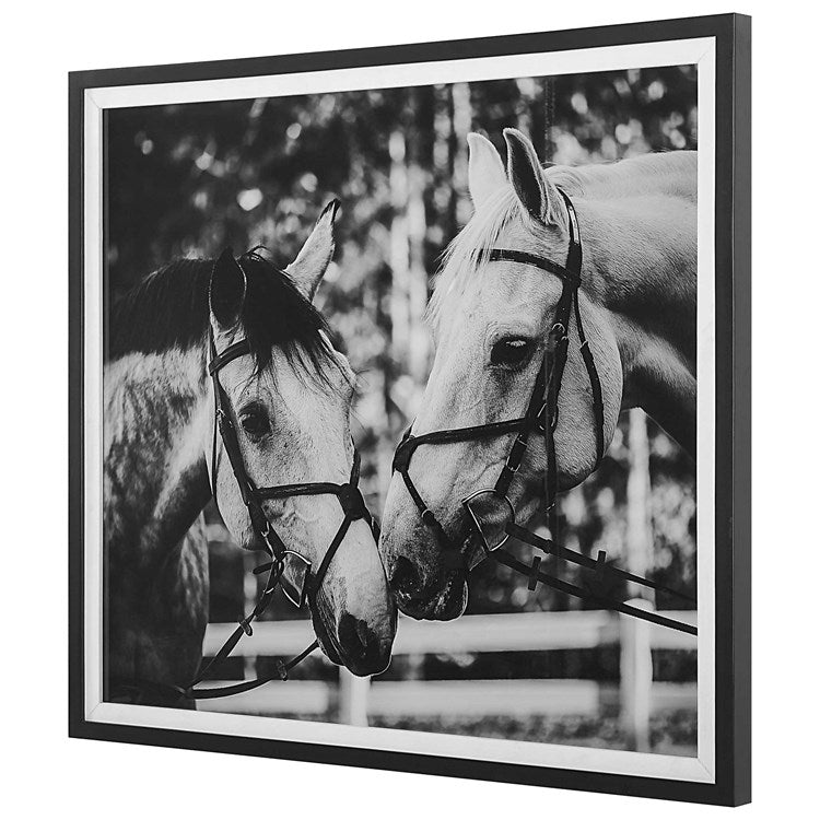 Angled horses