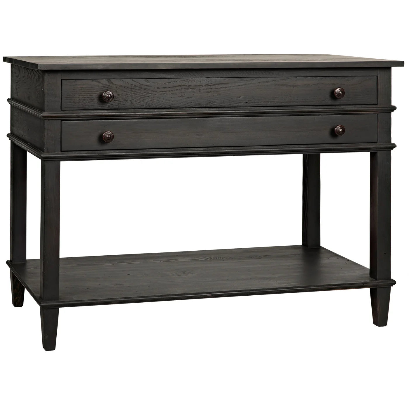 2 drawer, shelf, 42x20x30h