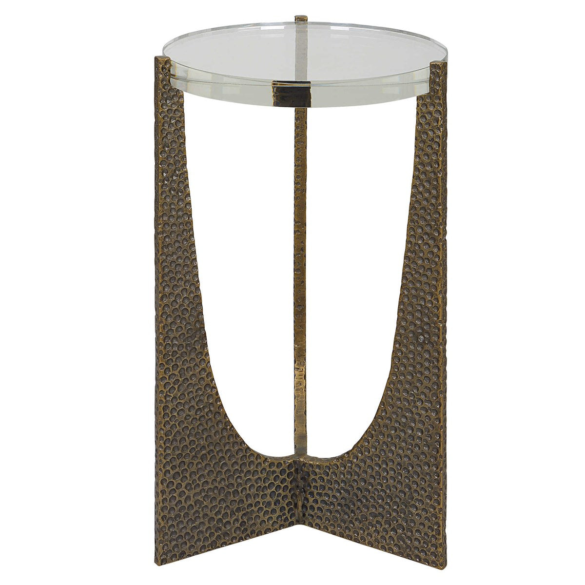 Diamond crystal round drink