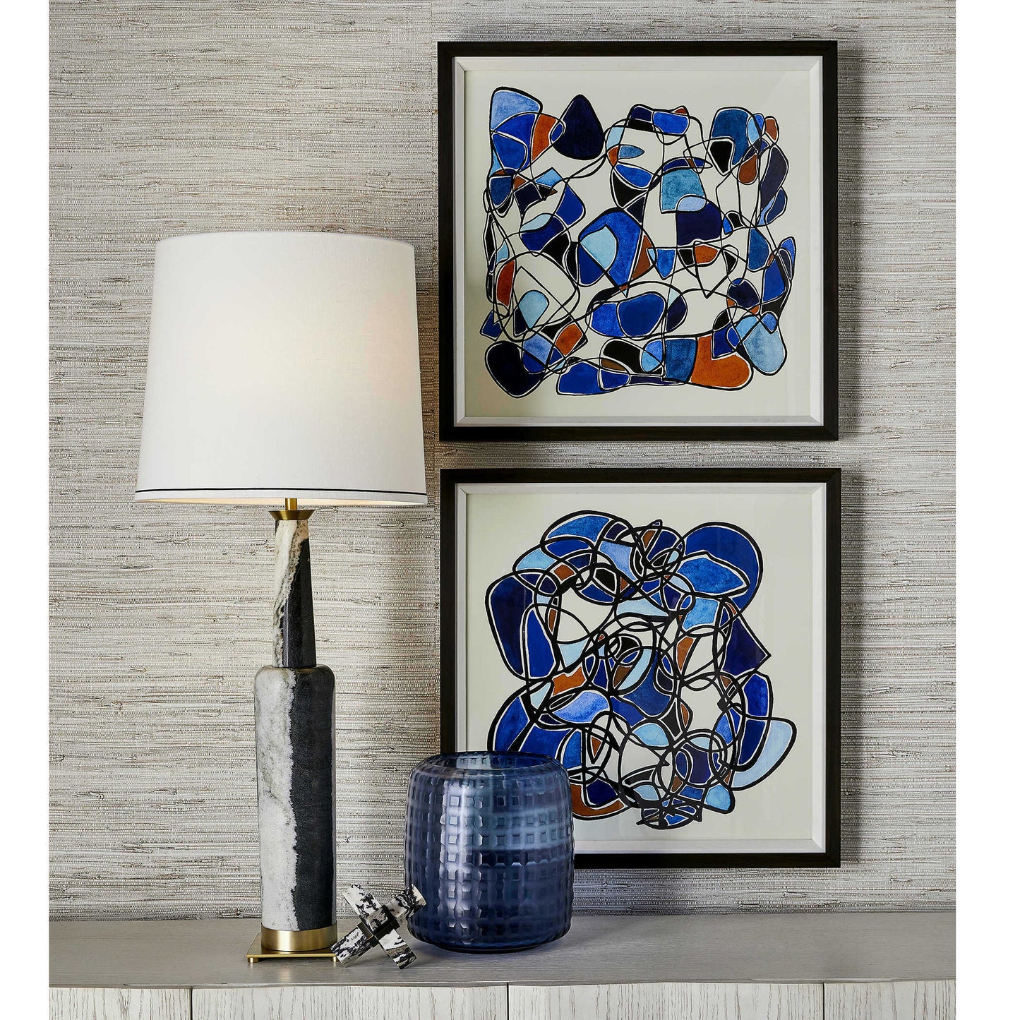 Blue color pop