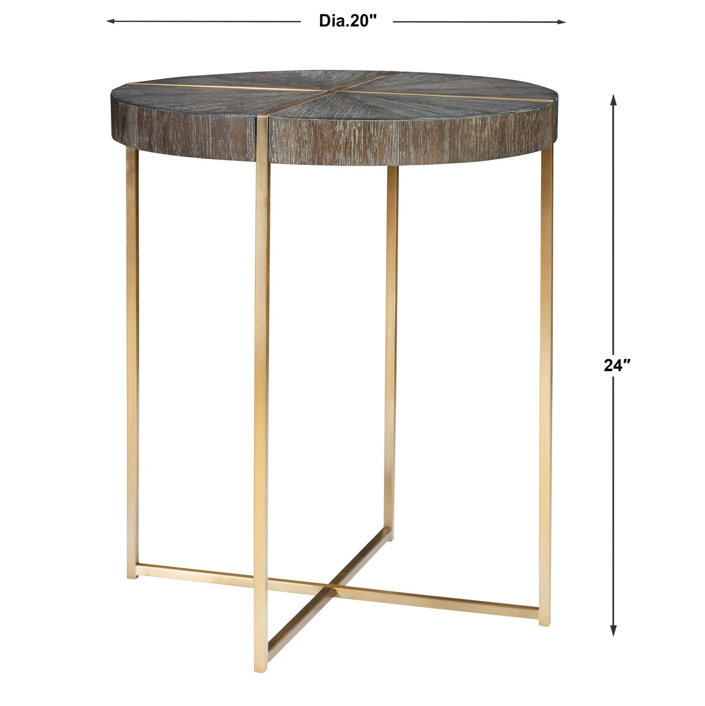 Specifications for side table.