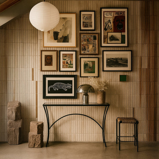 Japandi Contemporary Entryway