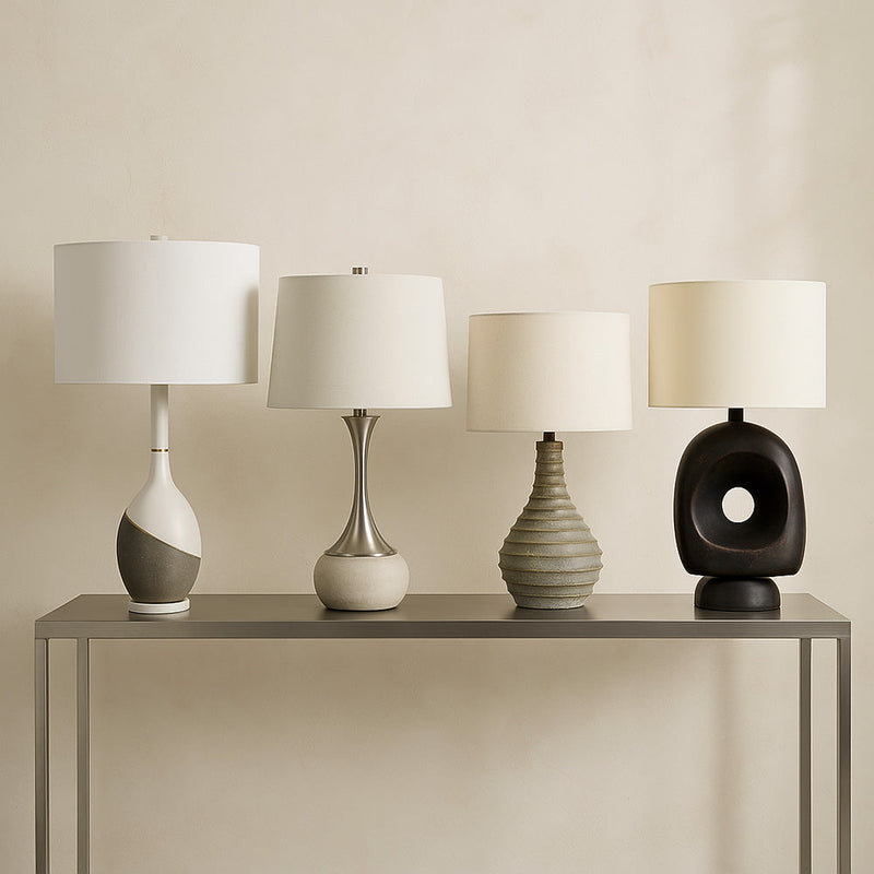 Concrete Table Lamps Joyful