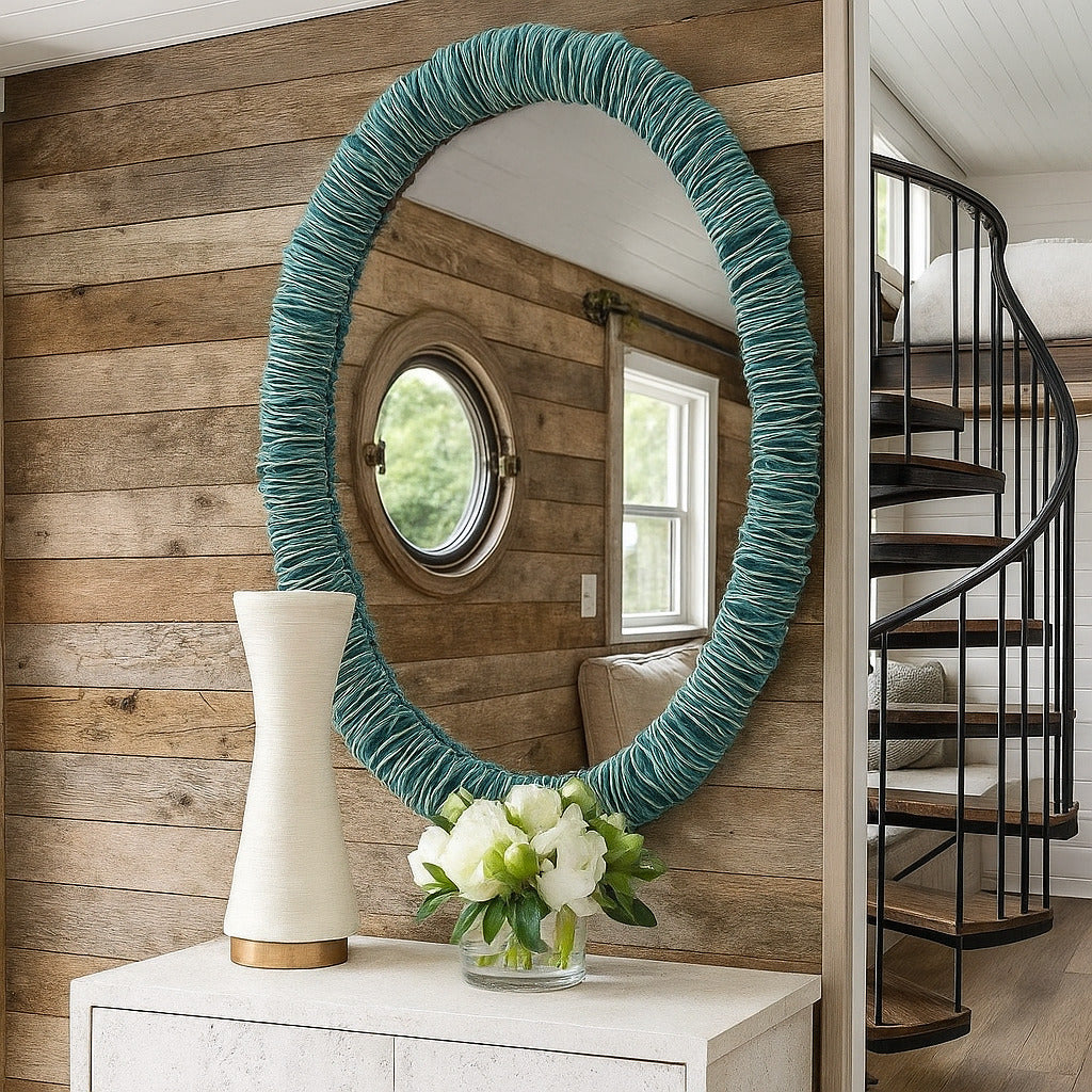Round Coastal Mirrors