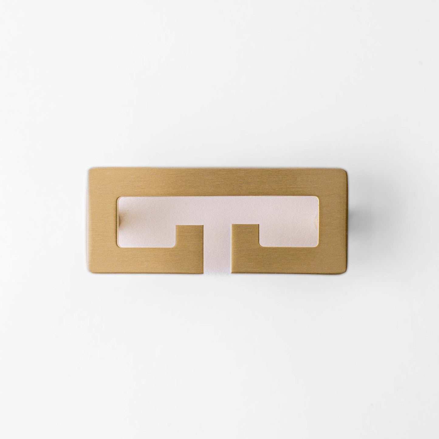 Chloe, Solid Brass Greek Key Pull