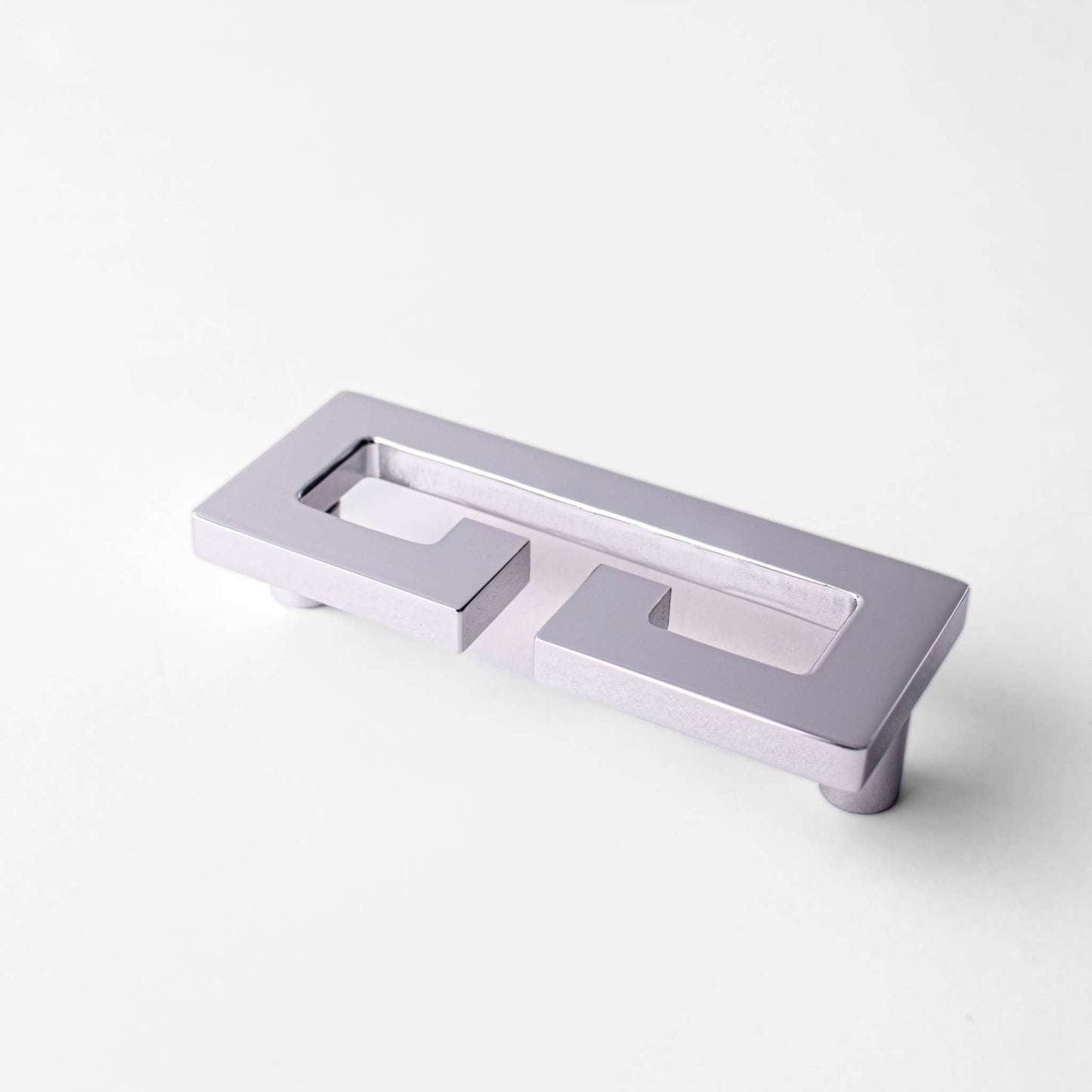 Chloe, Solid Brass Greek Key Pull