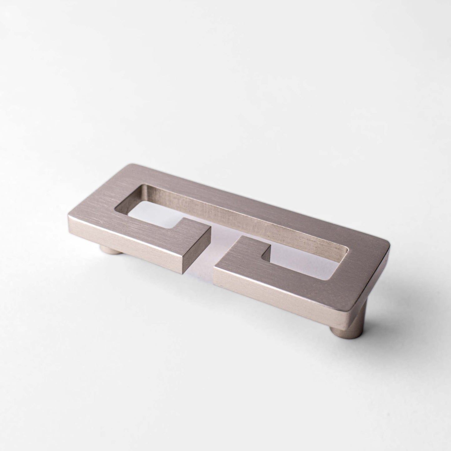 Chloe, Solid Brass Greek Key Pull