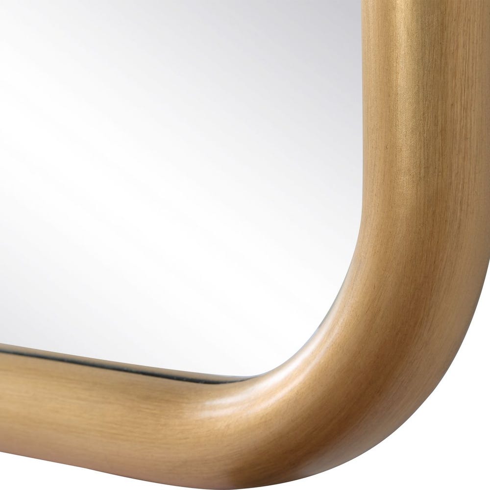 Full Length Arch Mirror, Antique Gold