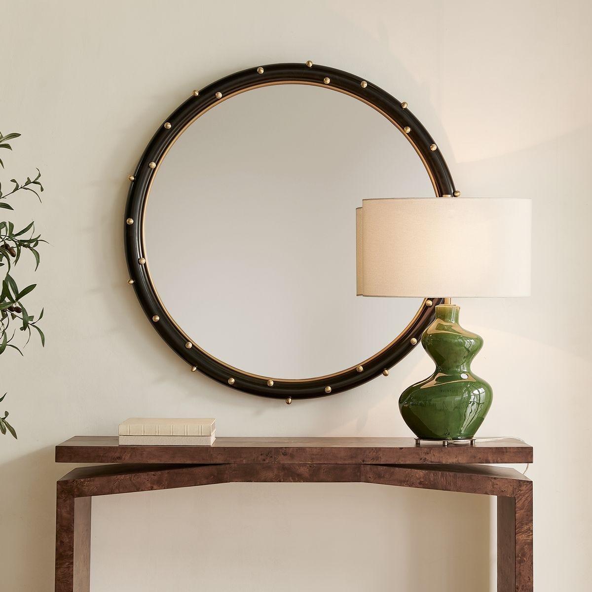 Helia Round Mirror
