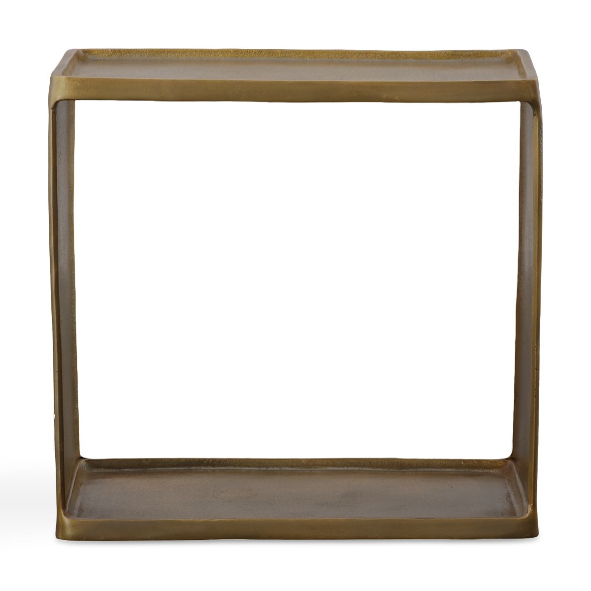 Derwent Side Table, Antique Brass