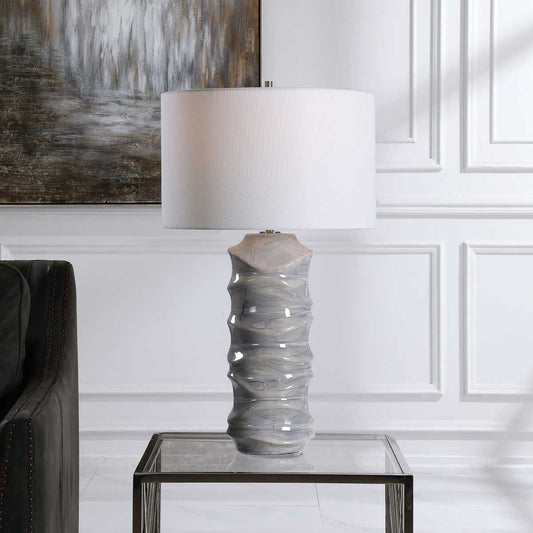 Ceramic Coastal Table Lamp.
