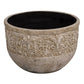 Indoor outdoor planter, surface detail
