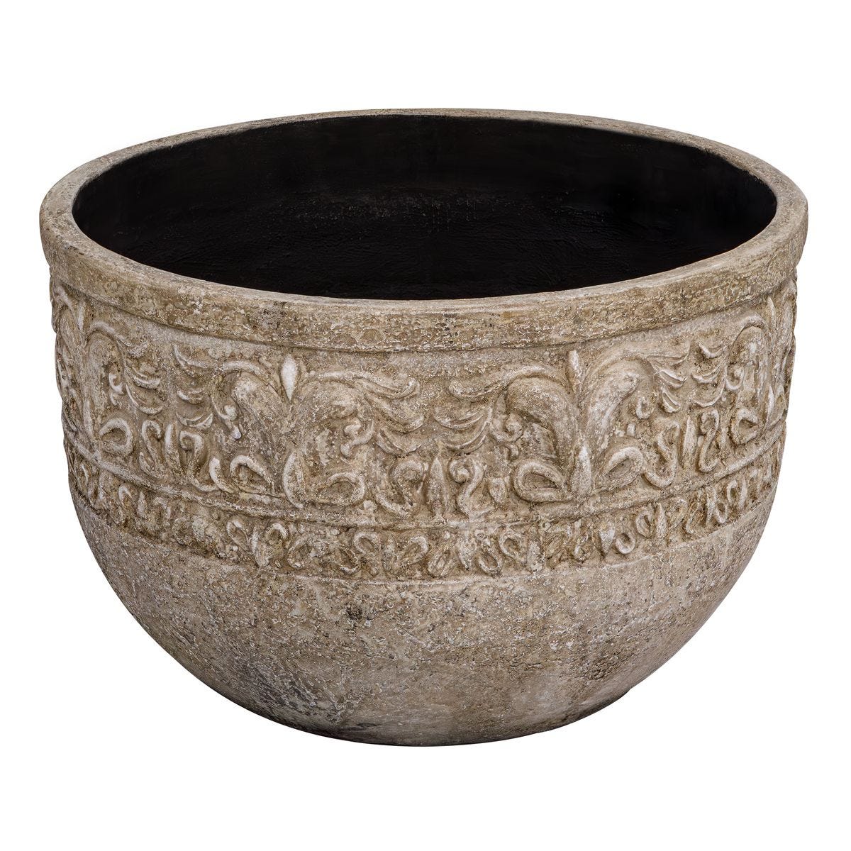 Indoor outdoor planter, surface detail