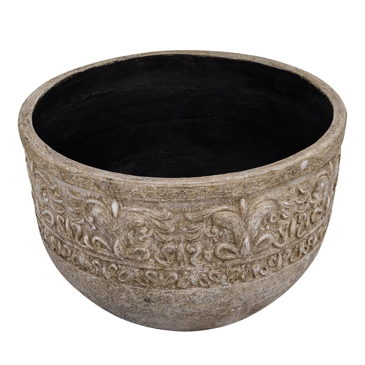 Indoor outdoor planter, top view