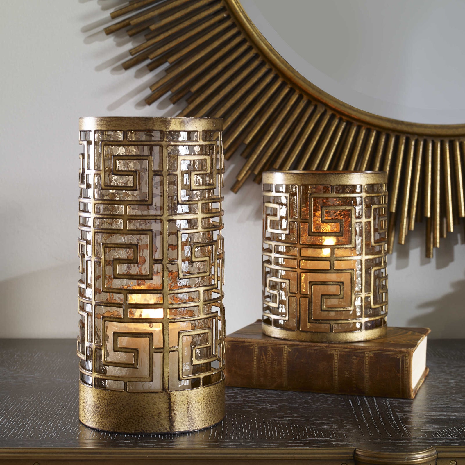 Raja Hurricane Candleholders, S/2