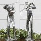 Golfer Sculptures, S/2