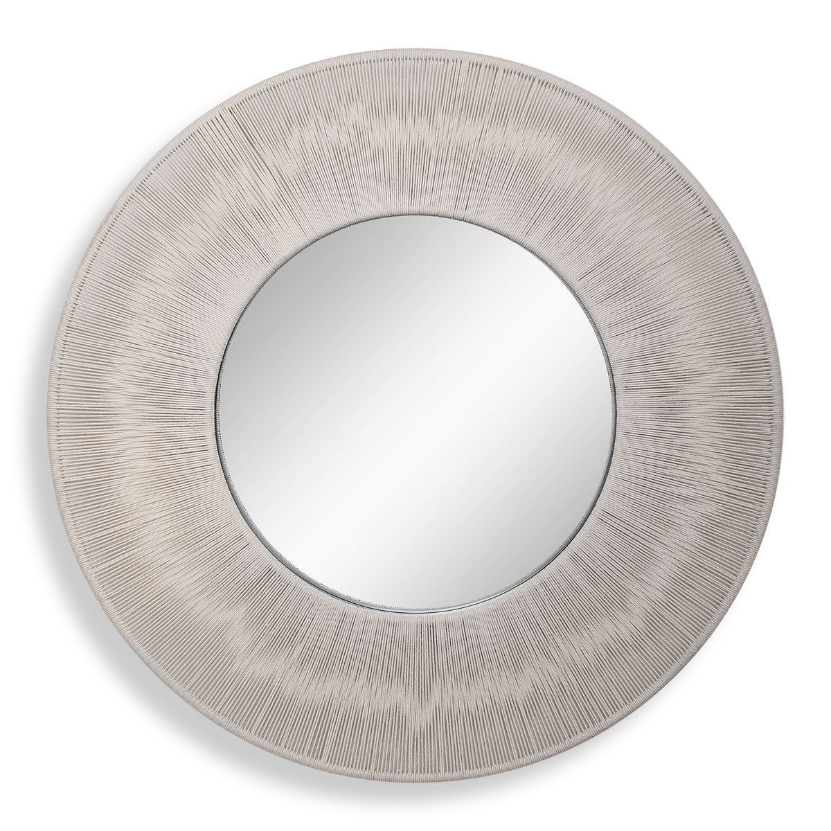 Large Round Coastal Mirror