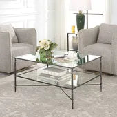 Hanzler Coffee Table, Steel