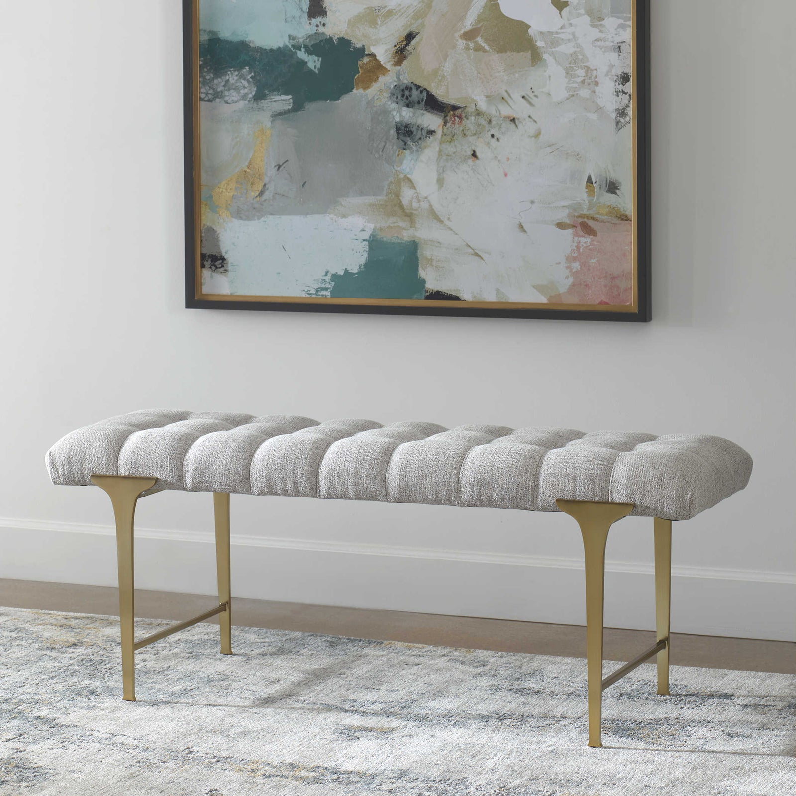 Small Bench for Entryway | Modern Seating - Htgt Furniture