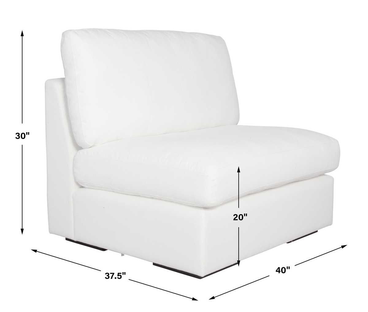 Refuel Sofa - Plush White 120" X120"