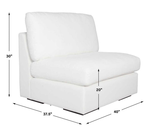Refuel Sofa - Plush White 120" X120"