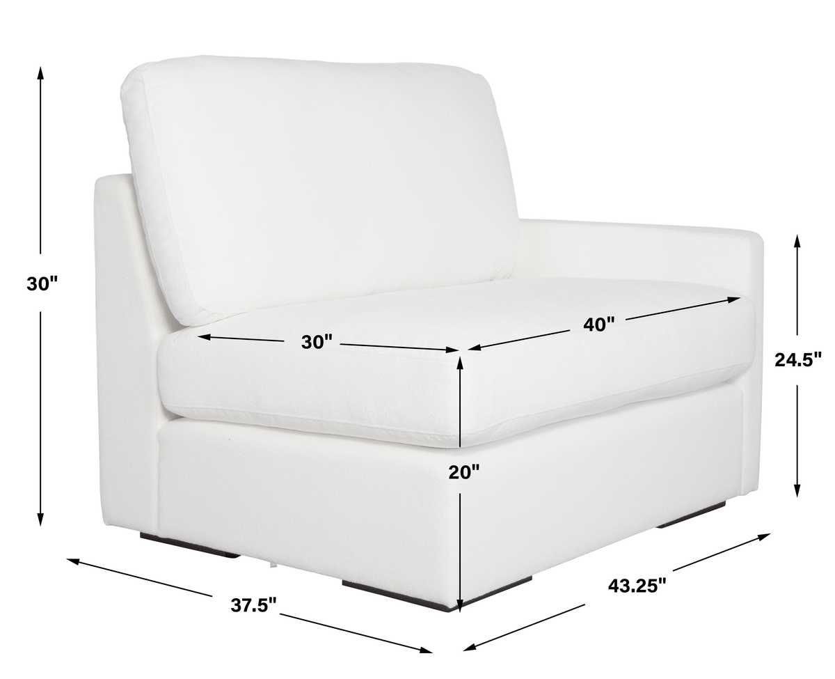 Refuel Sofa - Plush White 120" X120"