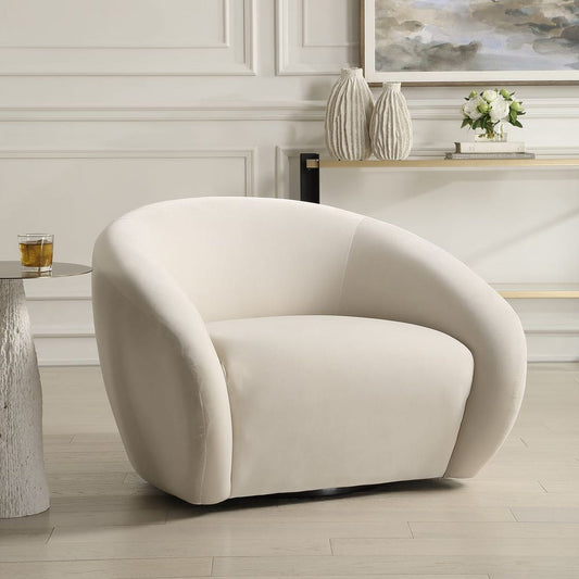 DeSoto Swivel Chair — Cream