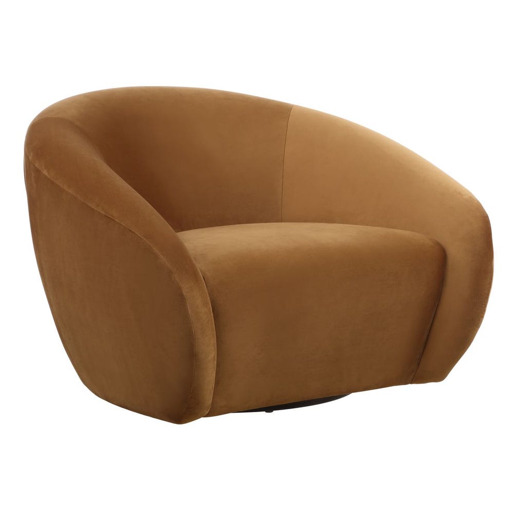 DeSoto Swivel Chair — Hazelnut