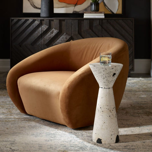DeSoto Swivel Chair — Hazelnut