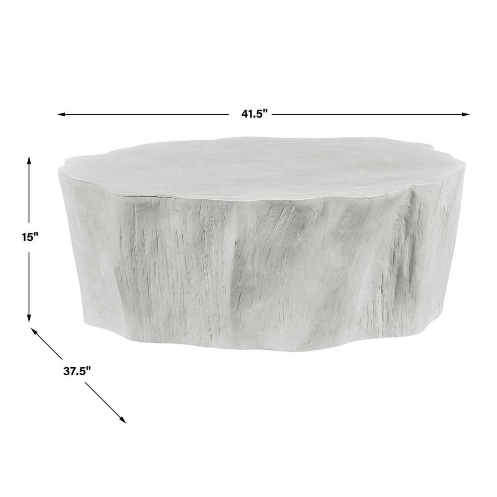 White Coastal Coffee Table