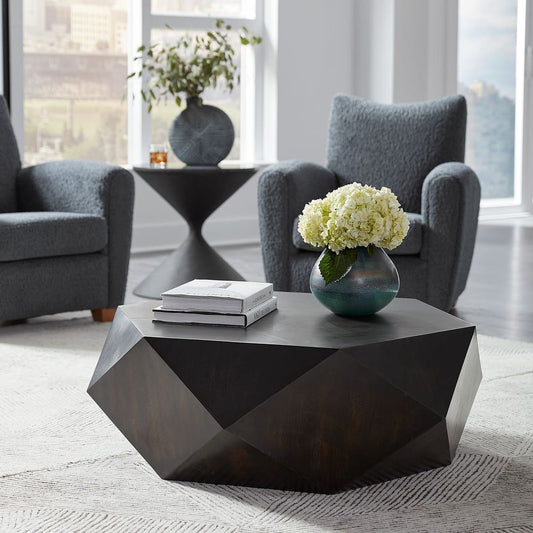 Volcer Small Coffee Table, Black