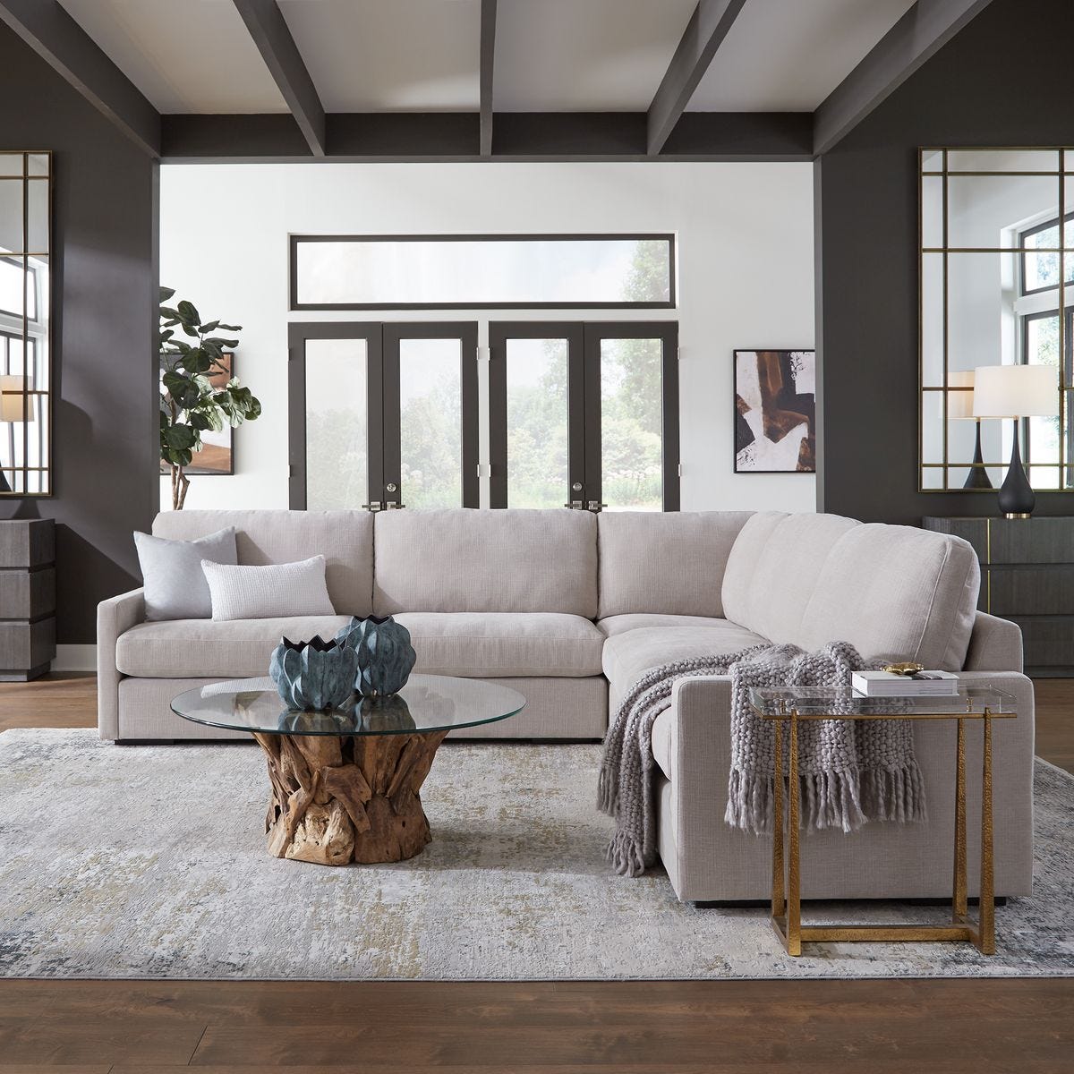 Refuel Sofa - Plush White 120" X120"