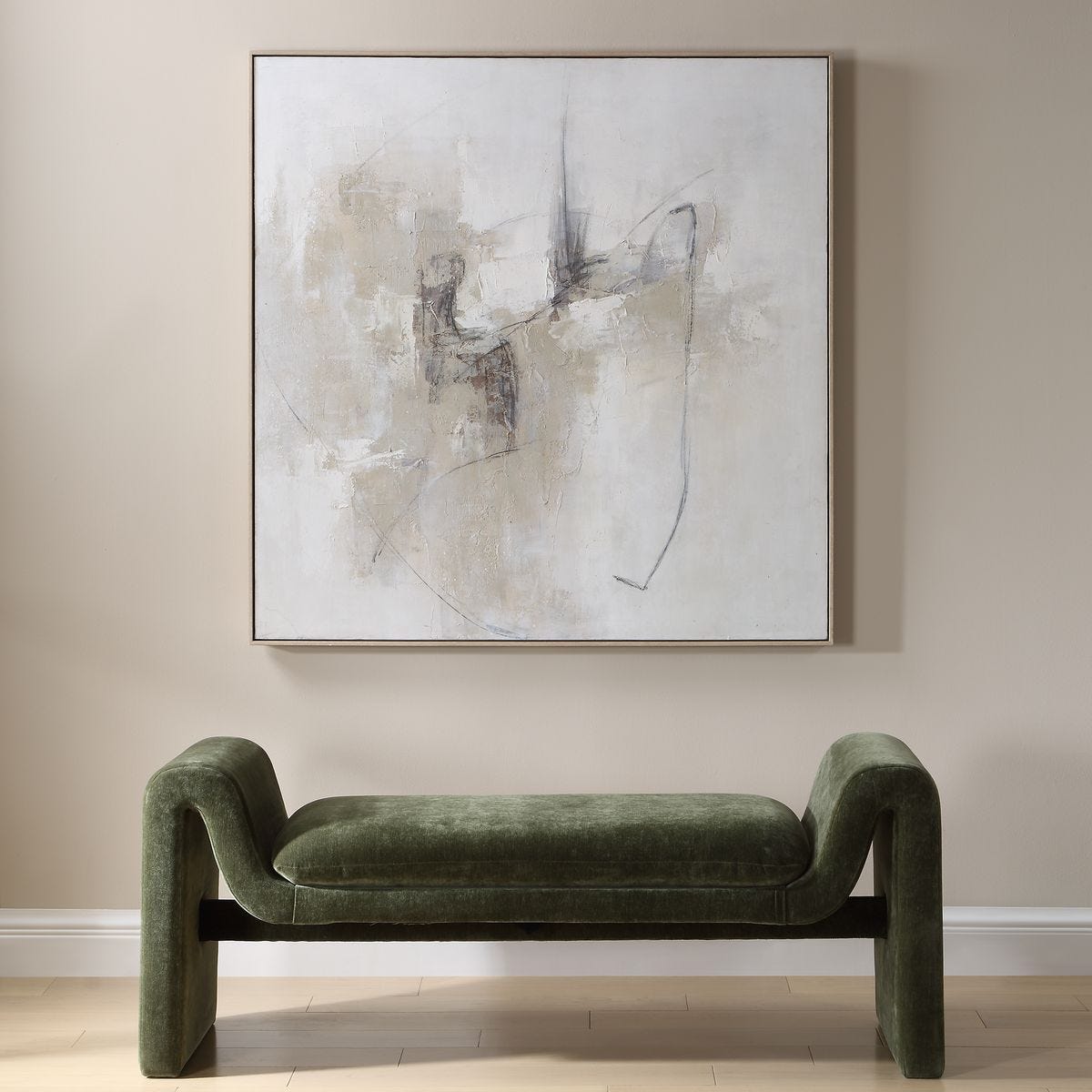 Still Crossing Hand Painted Canvas