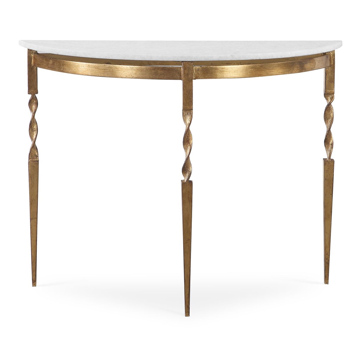 Antique Gold Console Table