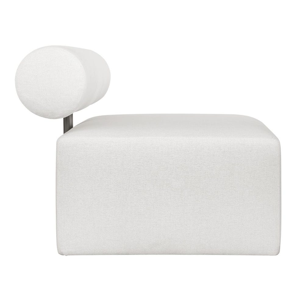 Boslter Back Outdoor Sofa — Armless
