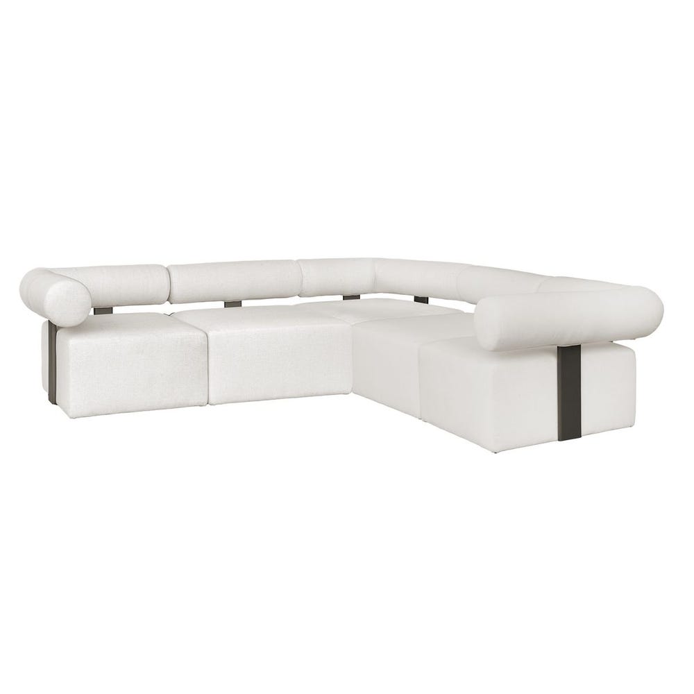 Boslter Back Outdoor Sofa, Corner