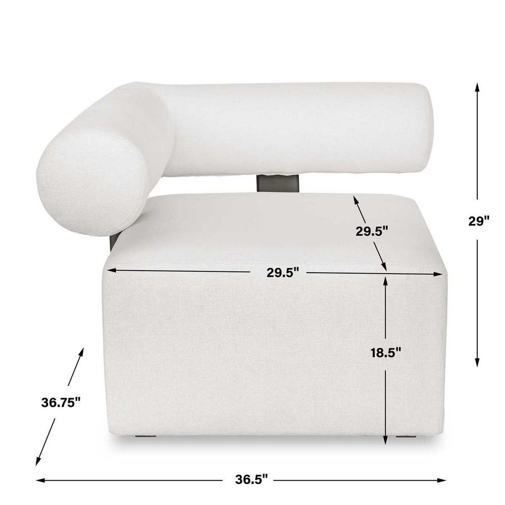 Boslter Back Outdoor Sofa, Corner