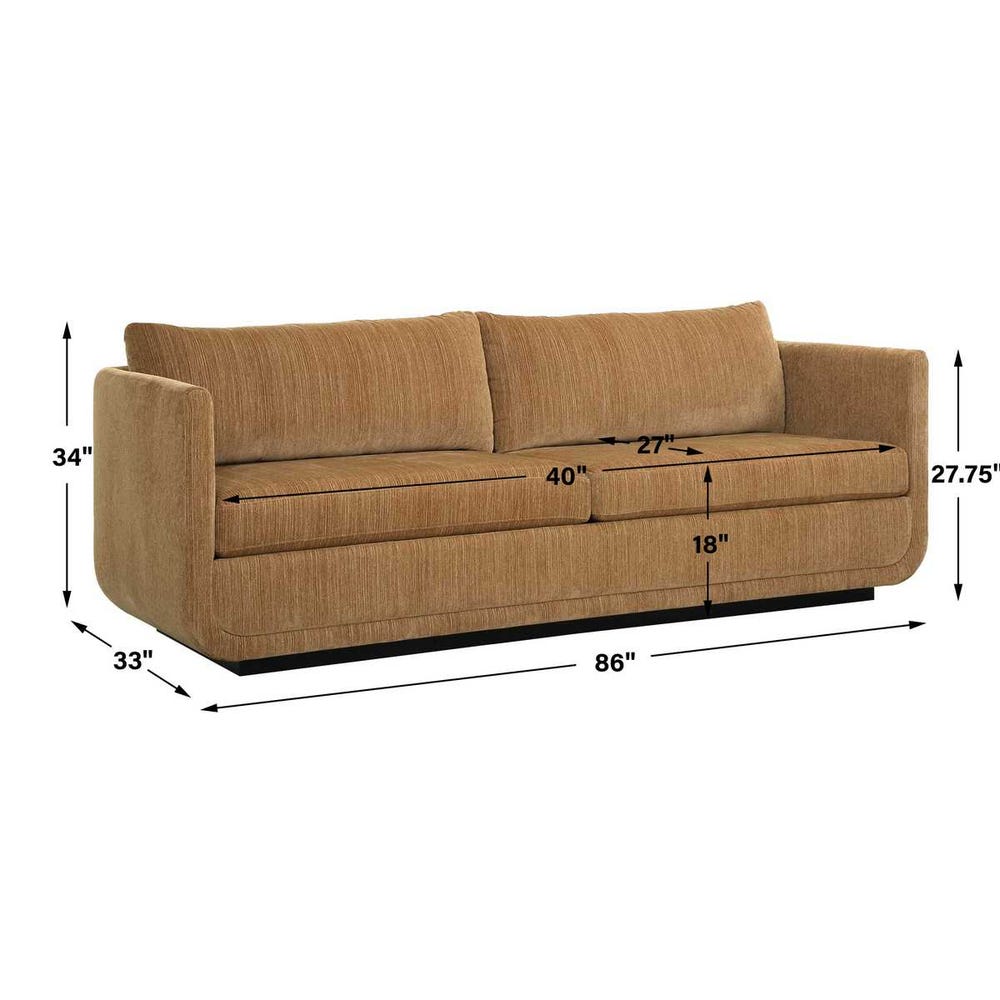 Abound Sofa — Ginger