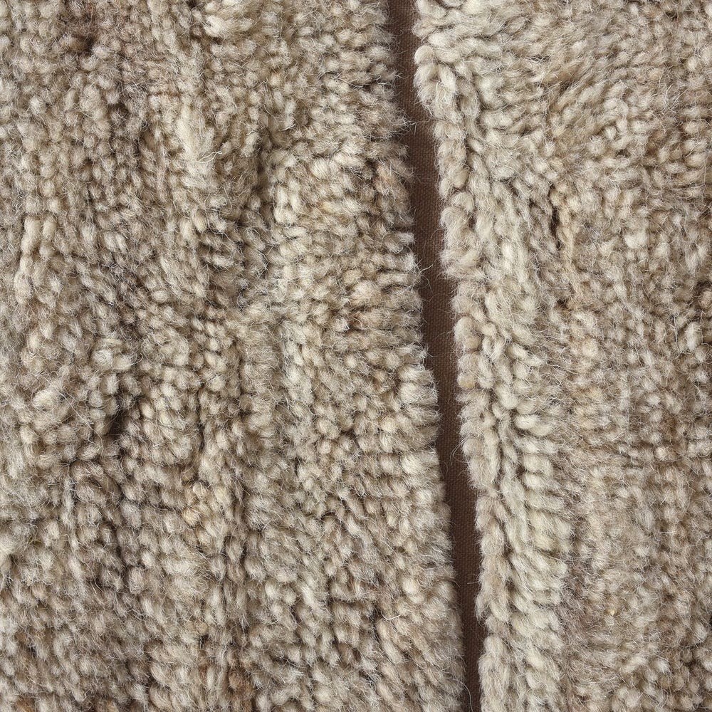 Kenyan Wool Beige/Brown Rug