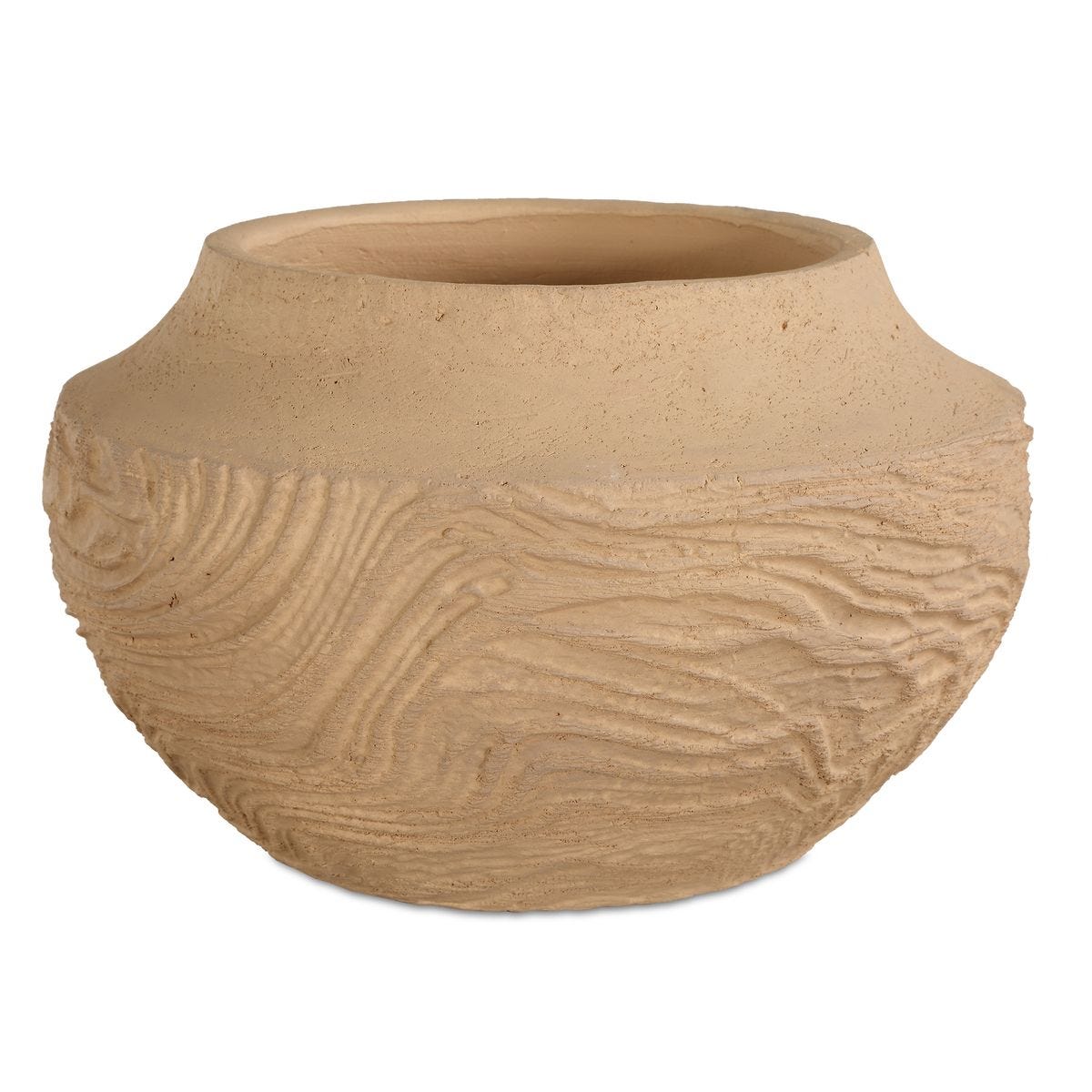 Sandstone Flow Vase, Small