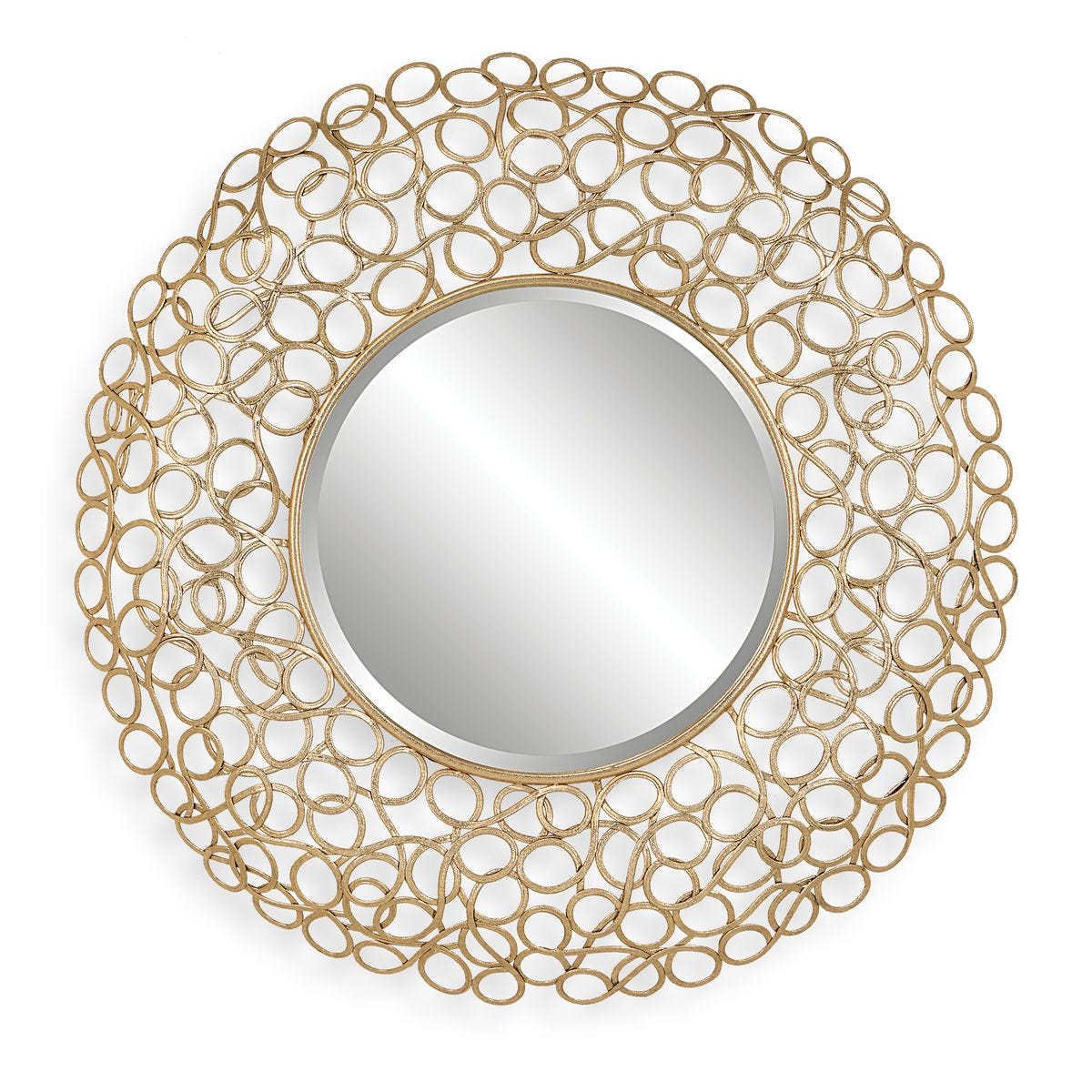 Swirl Round Mirror