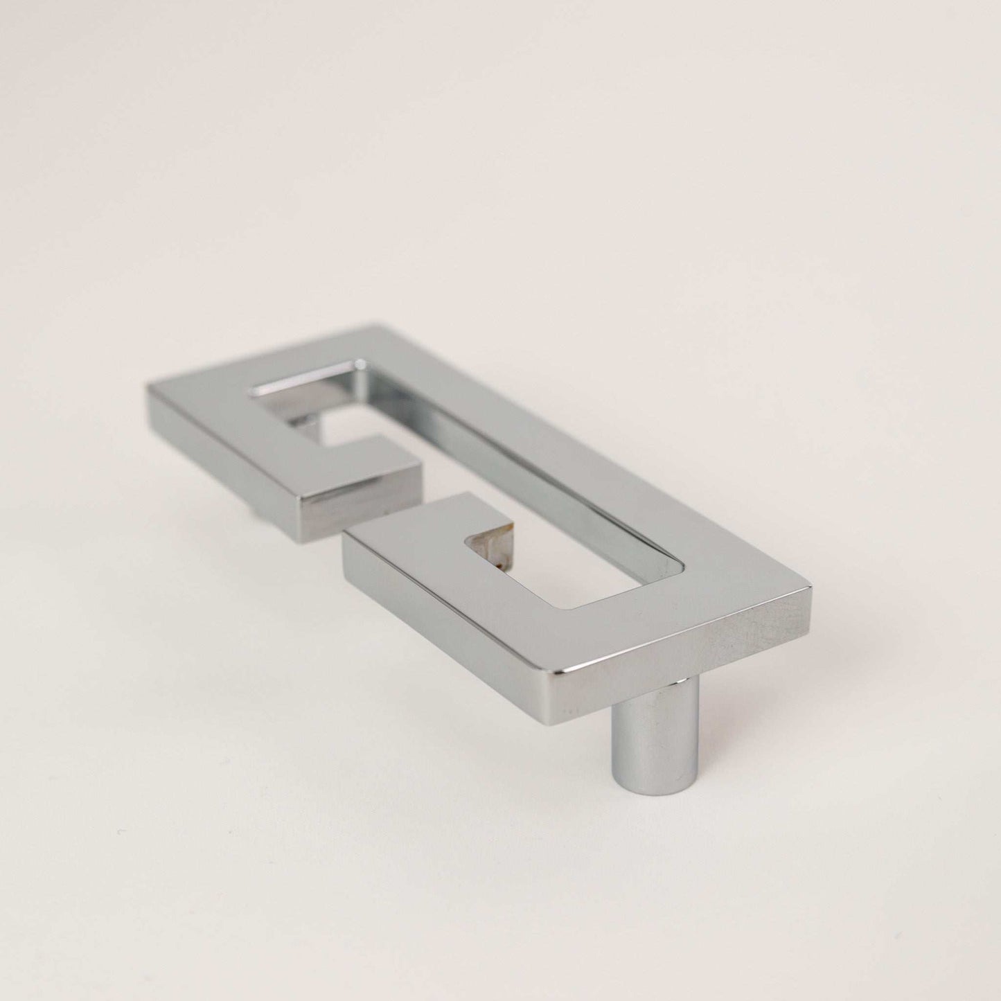 Chloe, Solid Brass Greek Key Pull