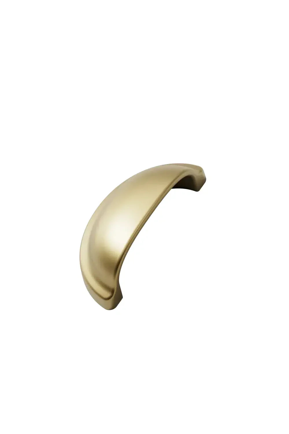 Dark Brushed Gold "Baron" Cup Pull and Knobs