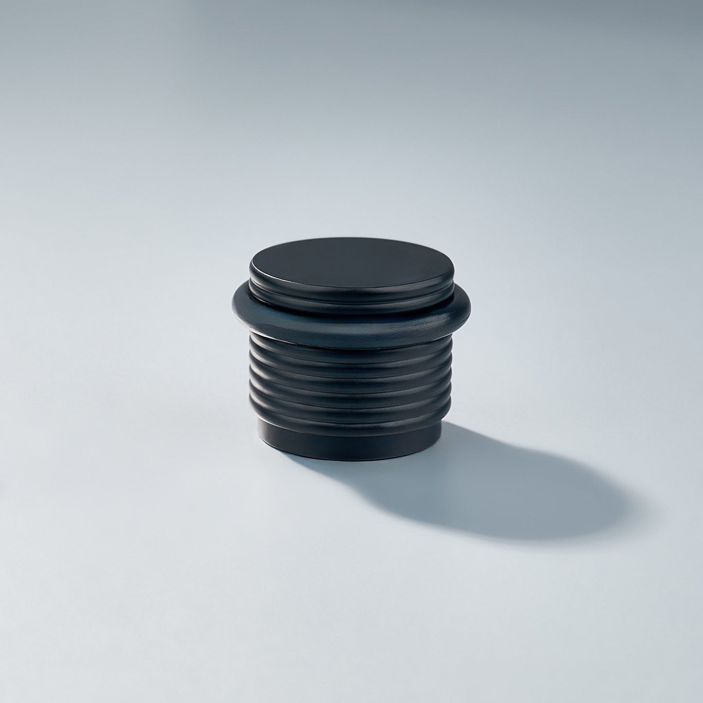 Bastion - Knurled Ring Solid Brass Door Stops