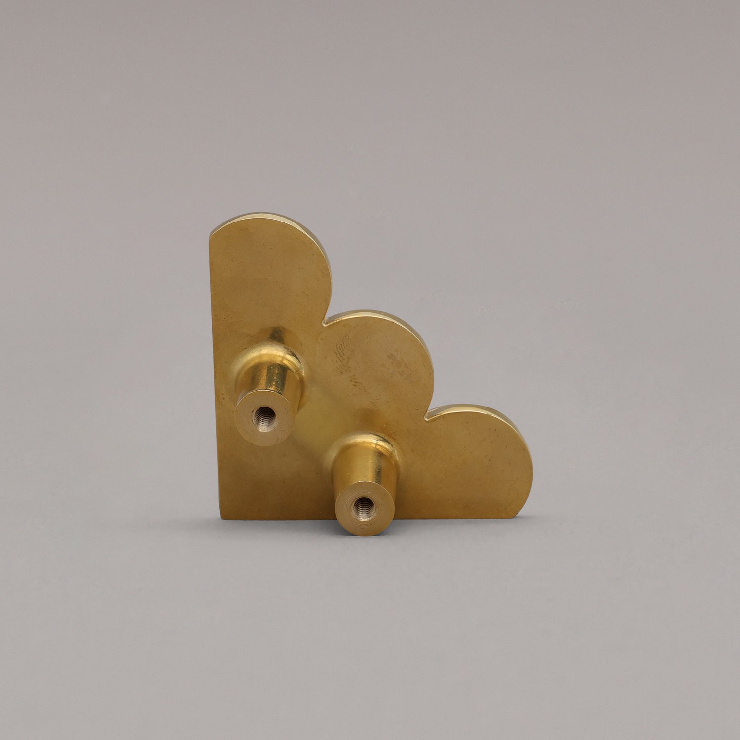 Cloud Pull - Solid Brass - Corner Cabinet Hardware by Hapny Home
